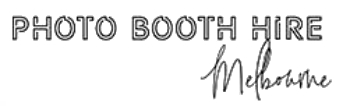logo for photobooth hire melbourne website